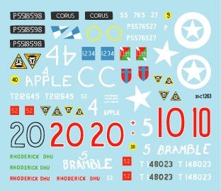 Star Decals 35-C1263 British AFVs in Holland 1944-45 # 1 1/35 – immagine 3