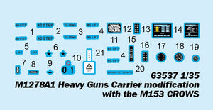I Love Kit 63537 M1278A1 Heavy Guns Carrier Modification With The M153 CROWS 1/35 – immagine 4