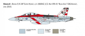 Italeri 2823 F/A-18F U.S. Navy Special Colors 1/48 – imagen 5
