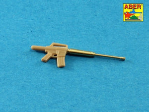 Aber 35L-221 Set of barrels for US M16A1 or M231 5,56mm gun barrels x 6 pcs. 1/35 – Bild 3