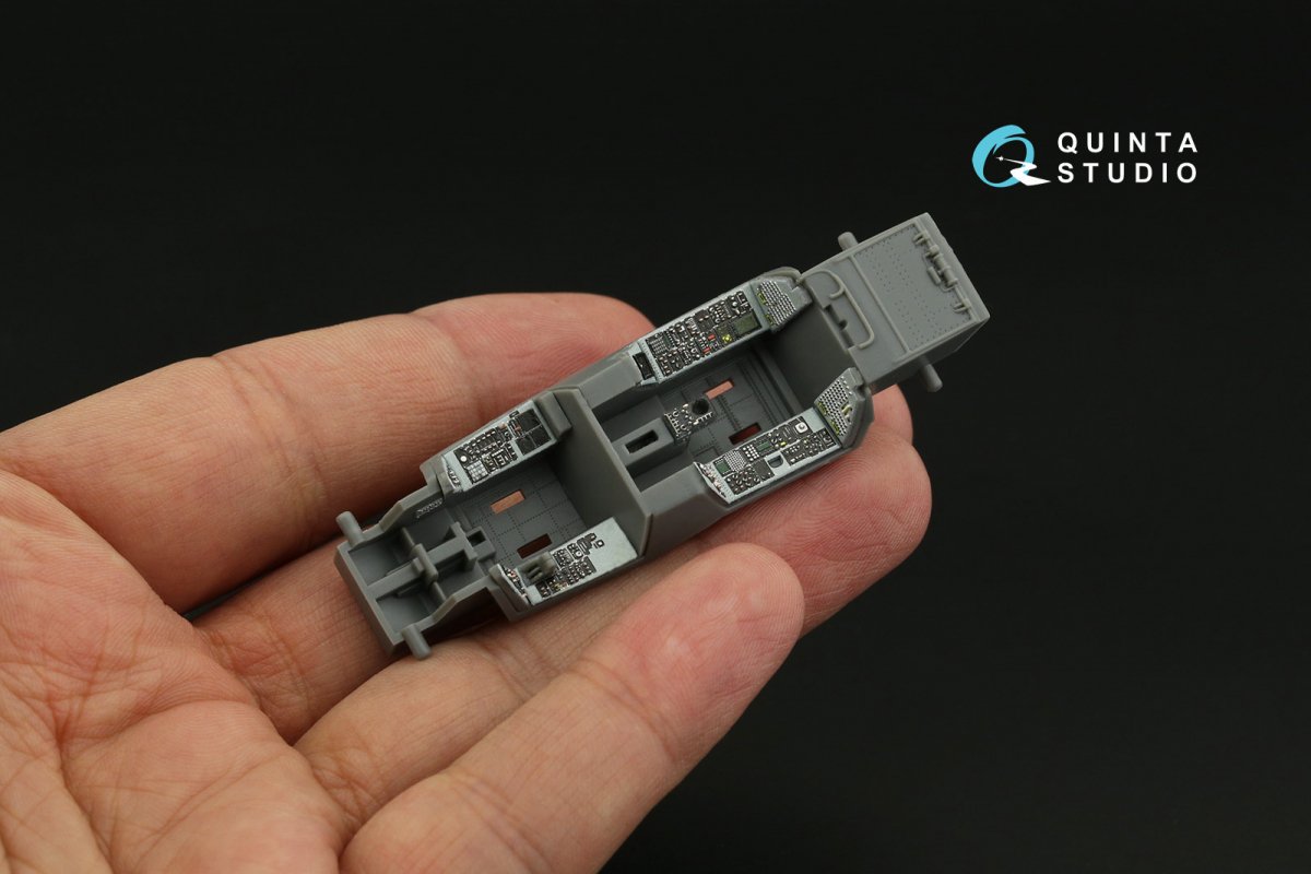 Quinta Studio QD72061 F-14B 3D-Printed &amp;amp; coloured Interior on decal paper (GWH) 1/72 – Bild 10