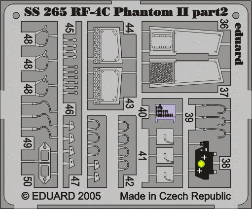 Eduard SS265 RF-4C 1/72 HASEGAWA – zdjęcie 2