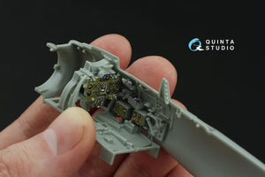 Quinta Studio QD48468 A6M2 Zero (Mitsubishi Prod.) 3D-Printed coloured Interior on decal paper (Academy) 1/48 – imagen 8