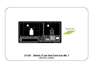 Aber 35243 British 17pdr Anti-Tank Gun Mk.I 1/35 – immagine 7
