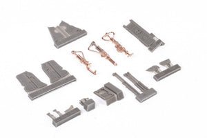 Eduard 648700 F-4B undercarriage legs BRONZE TAMIYA 1/48 – immagine 5