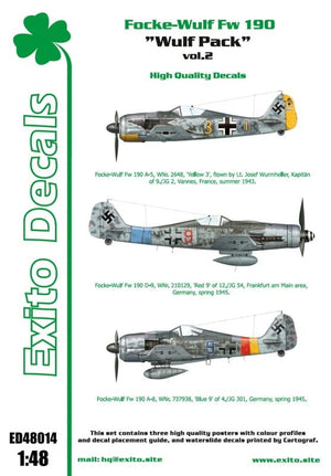 Exito ED48014 Wulf Pack 2 1/48