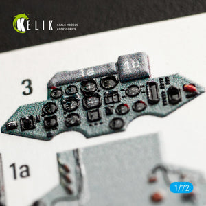 KELIK K72040 SU-27 INTERIOR 3D DECALS FOR TRUMPETER KIT 1/72 – Bild 3