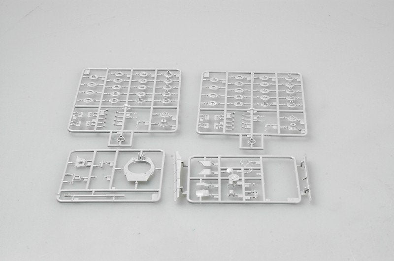 Trumpeter 07291 King Tiger Henschel Turret w/Zimmerit 1/72 – immagine 4