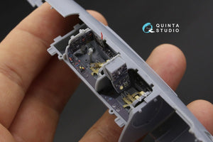 Quinta Studio QD48163 Me 262B-1a/U1 3D-Printed &amp;amp; coloured Interior on decal paper (for HobbyBoss kit) 1/48 – Bild 3