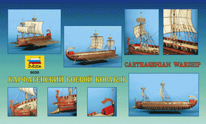 Zvezda 9030 Carthagenian Warship 1/72 – Bild 2