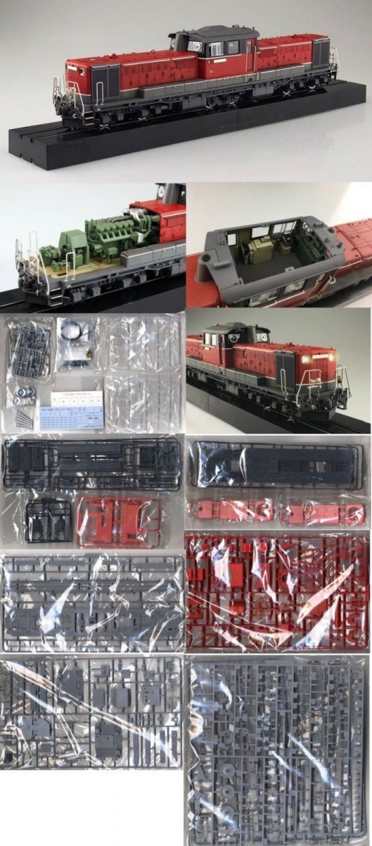 Aoshima 00998 Diesel locomotive DD51 Super Detail 1/45 – imagen 2
