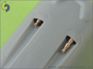 Master AM-48-009 Bf 109 E3 - E9, T armament set (MG 17 tips, MG FF barrels) 1/48 – imagen 2