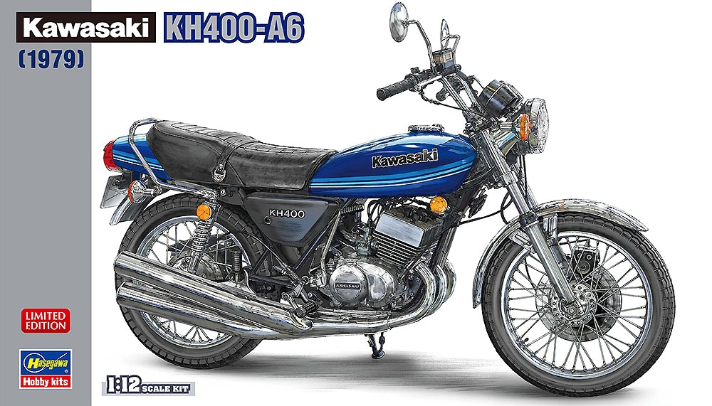 Hasegawa 21772 Kawasaki KH400-A6 (1979) 1/12