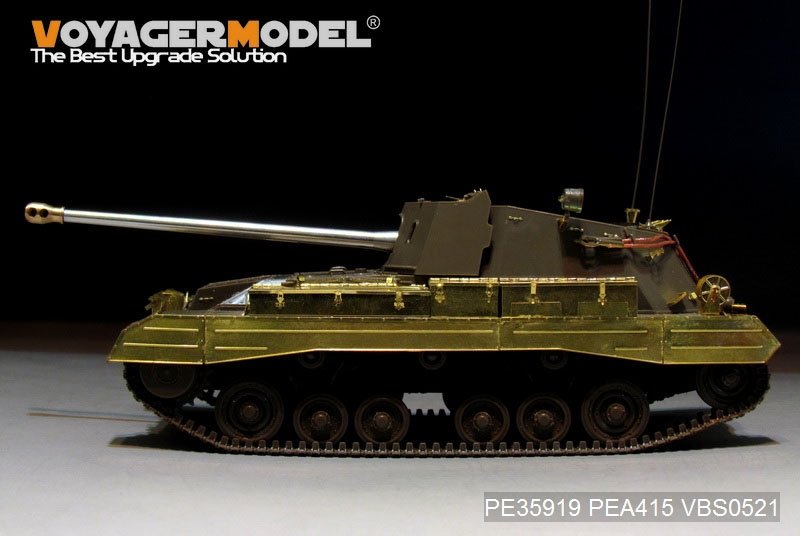 Voyager Model PEA415 WWII British Archer Self-Propelled Anti-Tank Gun track covers additional parts(For TAMIYA 35356) 1/35 – zdjęcie 4