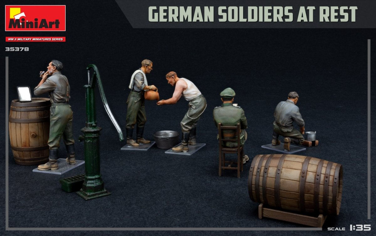MiniArt 35378 GERMAN SOLDIERS AT REST. SPECIAL EDITION 1/35 – imagen 5