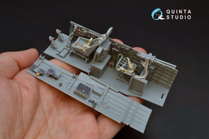 Quinta Studio QD32087 Ju87 D/G 3D-Printed &amp;amp; coloured Interior on decal paper (Trumpeter) 1/32 – immagine 7