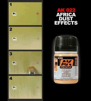 AK Interactive AK022 Africa Dust Effects 35ml – imagen 2