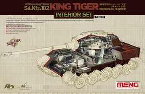Meng Model SPS-037 Sd.Kfz.182 &amp;quot;King Tiger&amp;quot; (Henschel Turret) Interior Set 1/35