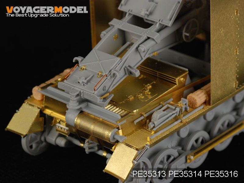 Voyager Model PE35313 WWII German 150mm s.IG.33(Sf) auf Pz.Kpfw.I Ausf.B Basic For DRAGON 6259 1/35 – Bild 3