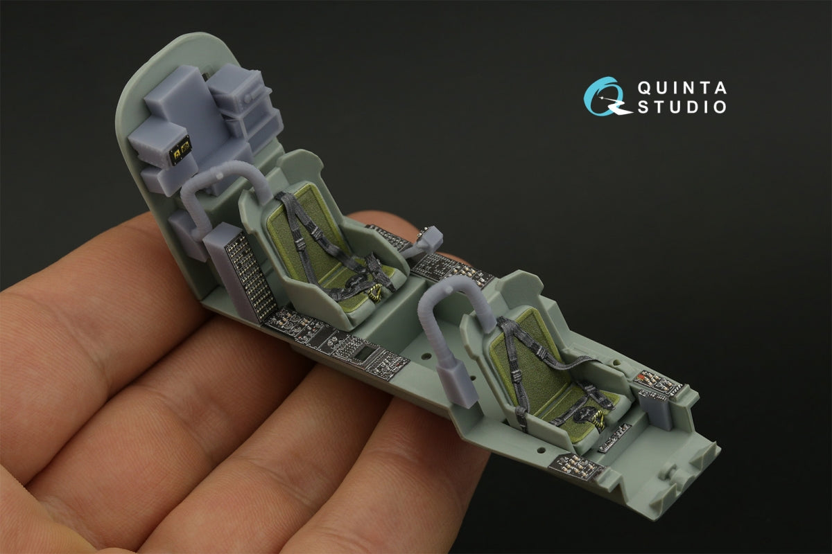 Quinta Studio QD+35121 AH-1W 3D-Printed coloured Interior on decal paper (Academy) (with 3D-printed resin parts) 1/35 – immagine 13