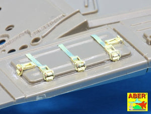 Aber 35A122 Clasps for Russian modern Tanks like T-64;T-72;T-80;T-90 1/35 – immagine 5