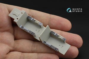 Quinta Studio QD48197 F-5F Tiger II 3D-Printed &amp;amp; coloured Interior on decal paper (for AFV Club ) 1/48 – Bild 6