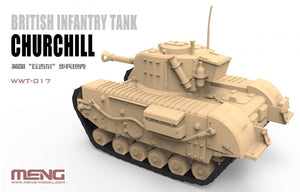 Meng Model WWT-017 World War Toons Churchill British Infantry Tank – Bild 3