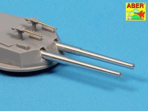Aber 350L-65 Set of Barrels for H.M.S. Dreadnought battleship: 12&amp;#39;&amp;#39; Mk.X BLx 10pcs., 12cwt QF Mk I x 26pcs. 1/350 – Bild 3
