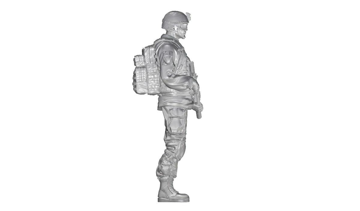 Commandant CMK F48333 (debout), escouade d&amp;#39;infanterie de l&amp;#39;armée américaine, 2e division, 1/48 – image 3