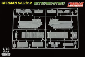 Freedom 16001 Sd.Kfz. 2 Kettenkraftrad Typ HK 101 1/16 – Bild 7