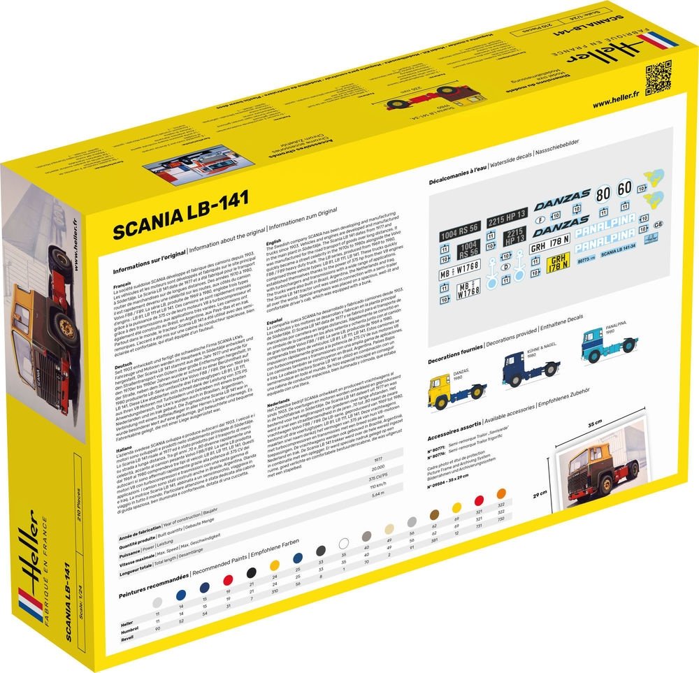 Kit de démarrage Heller 56773 - Camion LB-141 1/24 – image 2
