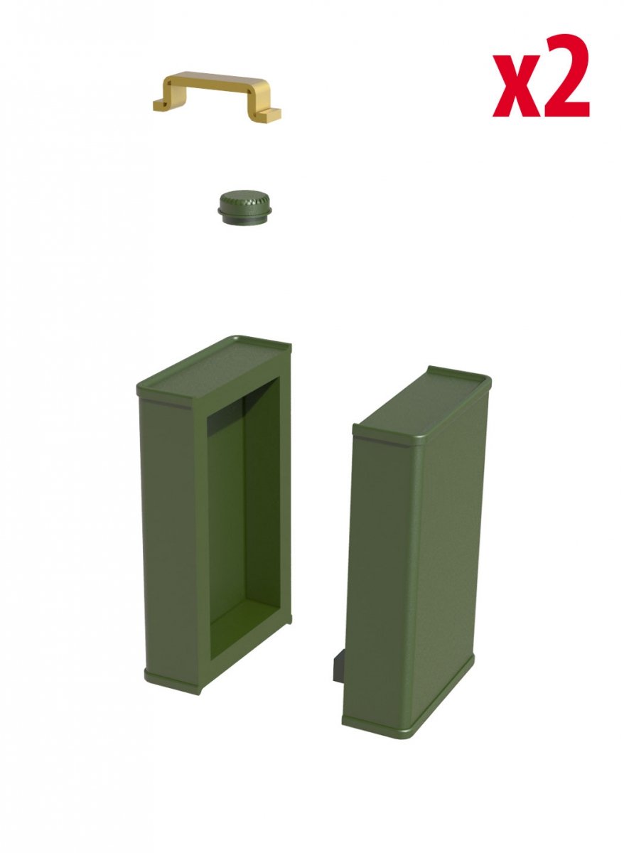 MiniArt 35595 OIL &amp;amp; PETROL CANS 1930-40s 1/35 – imagen 8