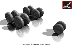 Armory Models AW72041 Tupolev Tu-128 Fiddler wheels 1/72 – immagine 3