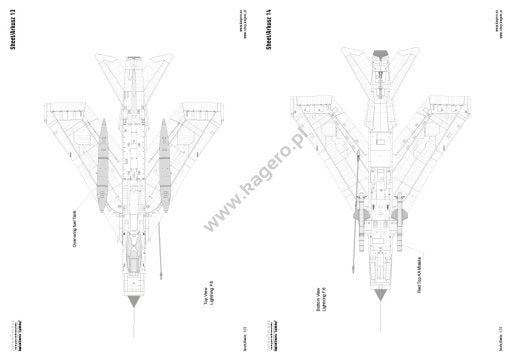 Kagero 7132 English Electric Lightning EN/PL – image 5
