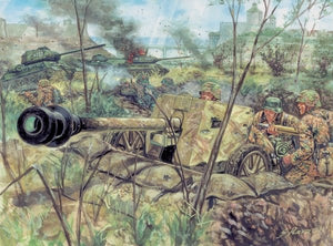 Italeri 6096 Canon antichar allemand PAK-40 avec équipage 1/72