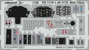 Eduard BIG49291 MiG-15bis BRONCO/HOBBY 2000 1/48 – imagen 4
