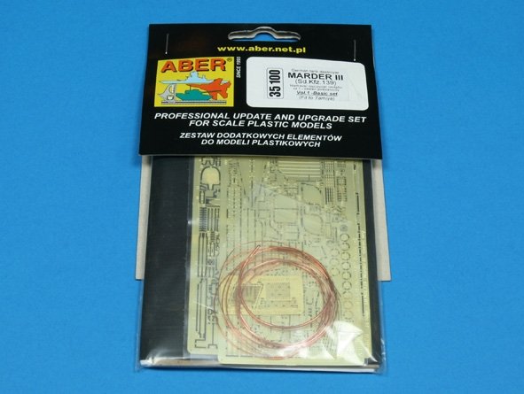 Aber 35100 Marder III Sd.Kfz. 139 zestaw podstawowy (TAM) 1/35 – Bild 3