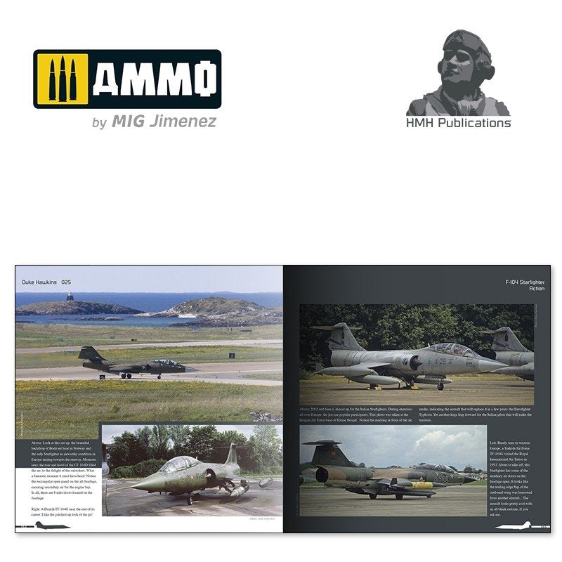 HMH Publications DH-025 Lockheed F-104 Starfighter Flying in Air Forces around the World ( English version ) – immagine 7
