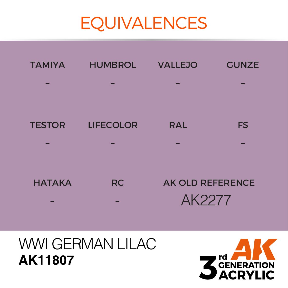 AK Interactive AK11807 WWI ALLEMAND LILAS – AIR 17ml – image 3