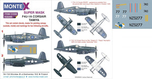 Montex K32295 F4U-1A CORSAIR 1/32