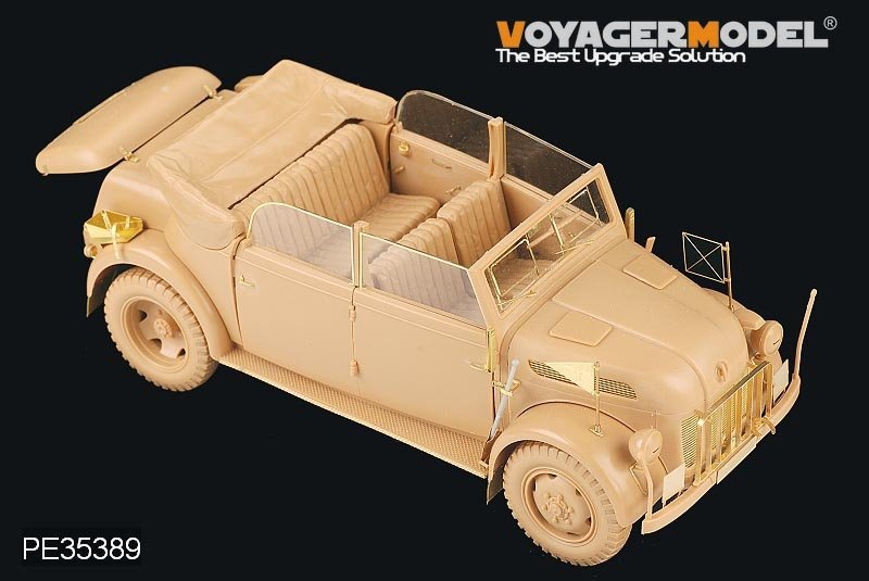 Voyager Model PE35389 WWII German Steyr 1500A Kommandeurwagen for TAMIYA 35235 1/35 – zdjęcie 3
