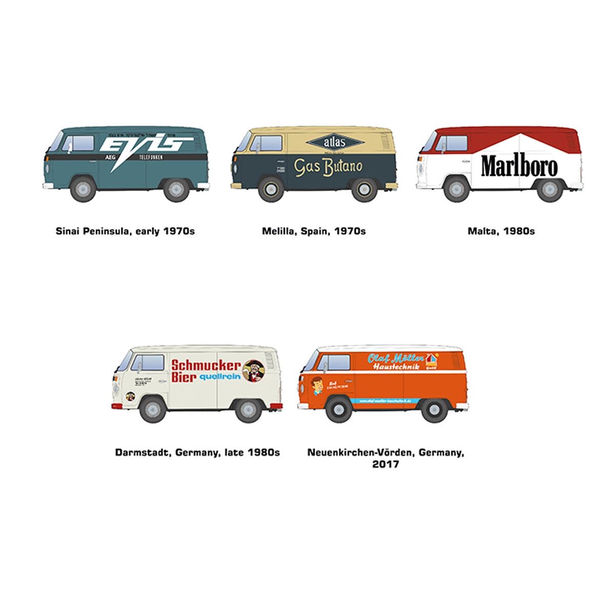 AK Interactive AK35025 T2 MODEL 1972 COMMERCIAL VAN 1/35 – immagine 11