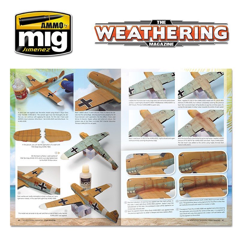 Munitions du Mig 4527PL. Le magazine Weathering, numéro 28. QUATRE SAISONS (polonais)  – image 5