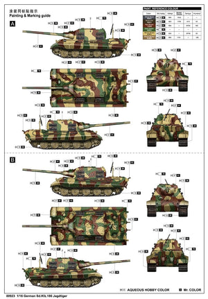 Trumpeter 00923 German Sd.Kfz.186 Jagdtiger 1/16 – zdjęcie 3
