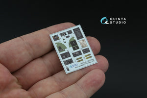 Quinta Studio QD72156 Avro Lancaster B.II 3D-Printed coloured Interior on decal paper (Airfix) 1/72 – imagen 3