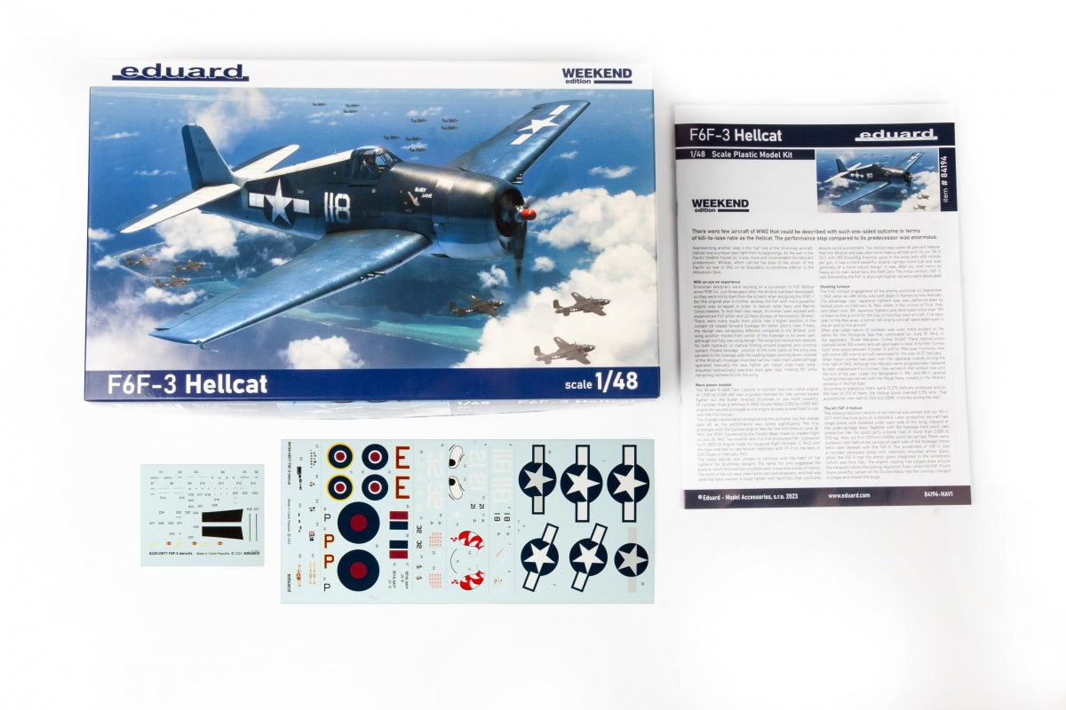 Eduard 84194 F6F-3 Hellcat Weekend Edition 1/48 – imagen 3