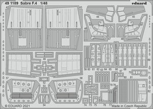 Eduard 491189 Sabre F.4 AIRFIX 1/48 – imagen 2