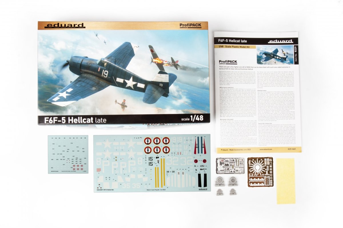 Eduard 8229 F6F-5 Hellcat late ProfiPACK edition 1/48 – Bild 3