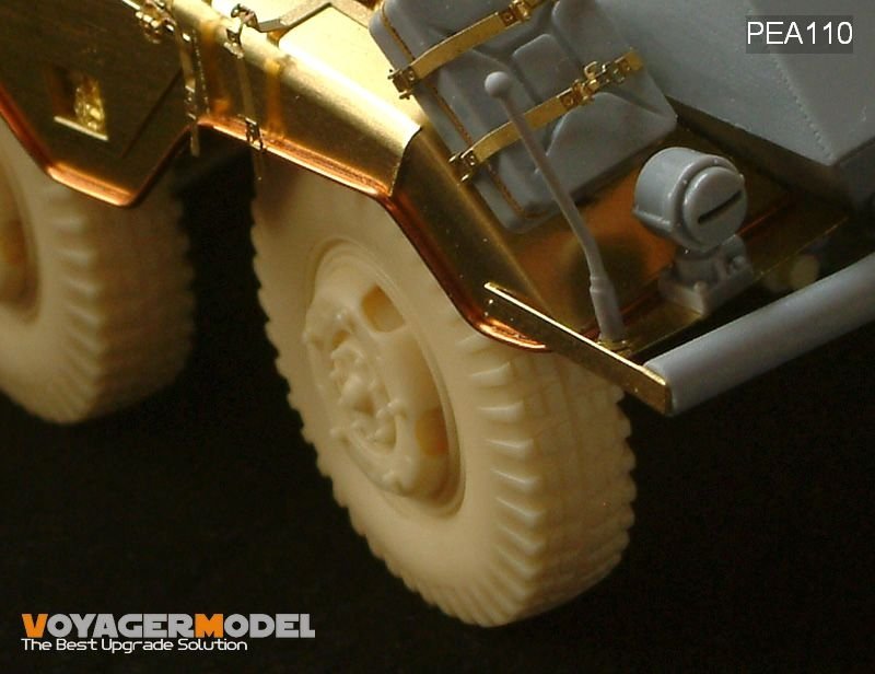 Voyager Model PEA110 Road Wheels for Sd.Kfz.234 Pattern 1 (For DRAGON) 1/35 – imagen 2