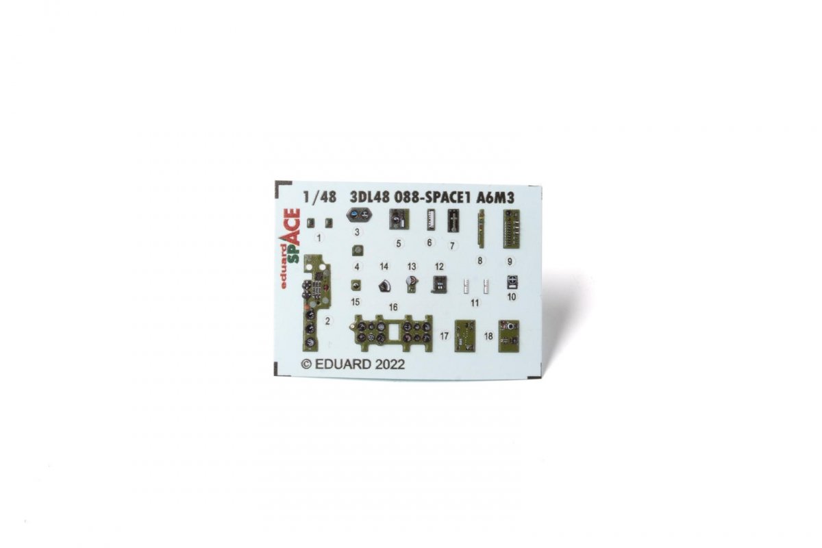 Eduard 3DL48088 A6M3 SPACE EDUARD 1/48 – zdjęcie 3